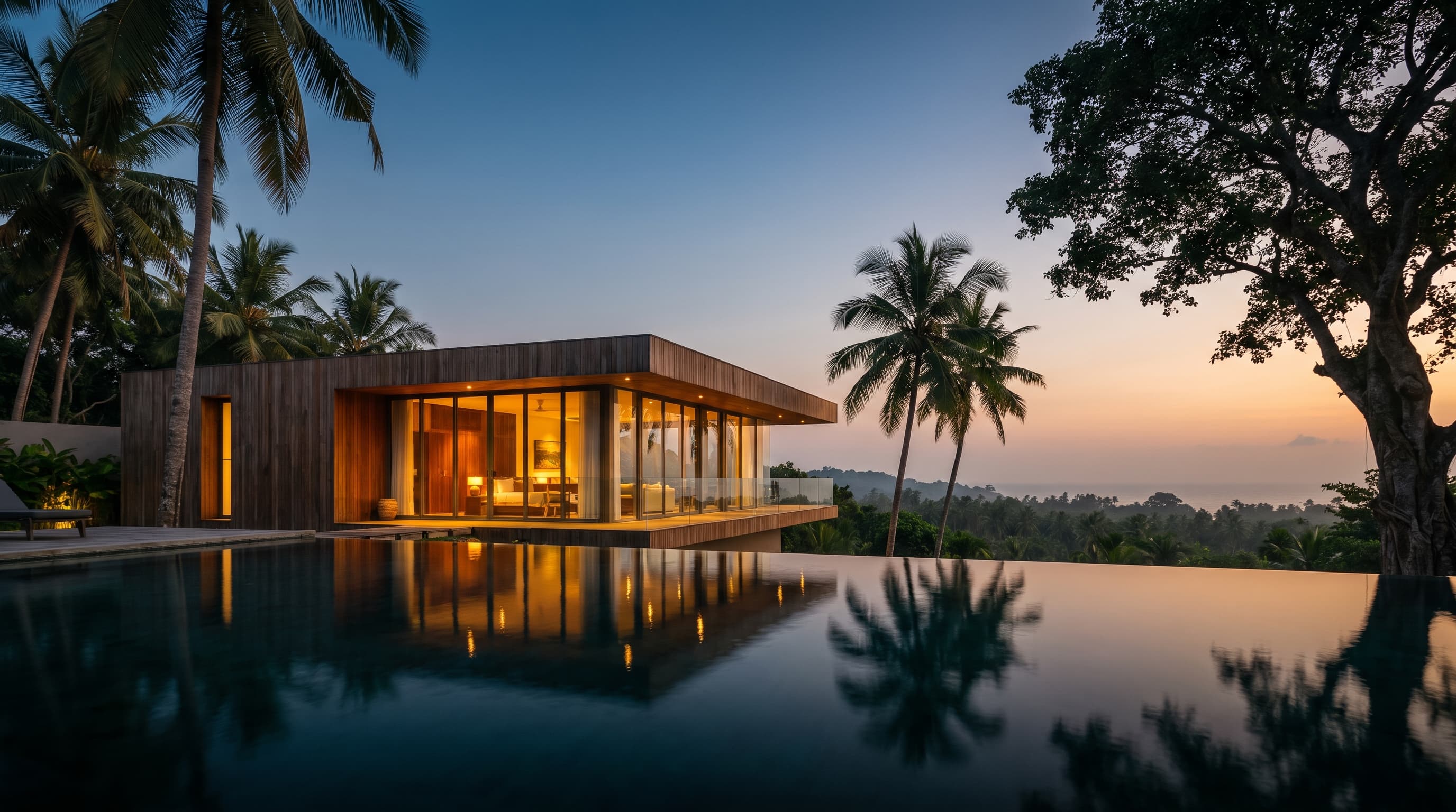 Modern luxury villa in Sri Lanka